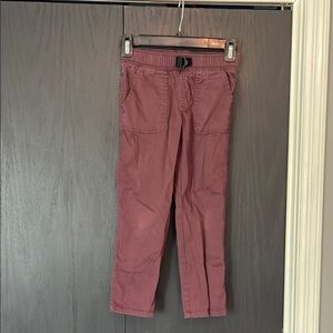 Cat & Jack wine/burgundy Casual Bottoms Straight-Leg